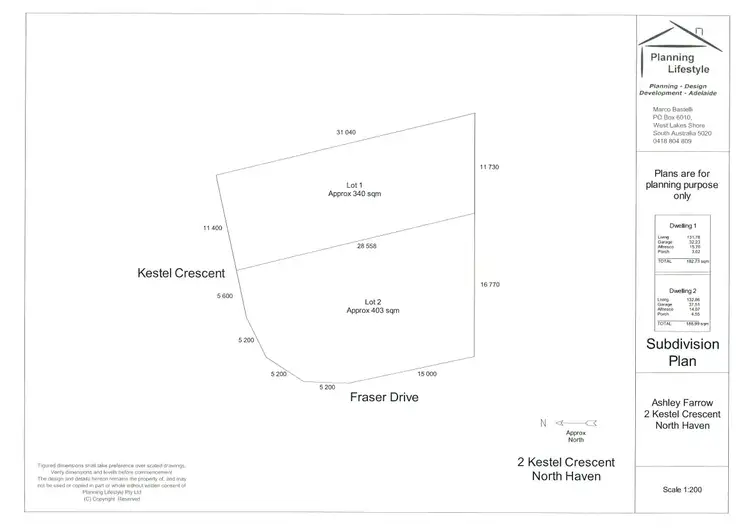 Second view of Homely land listing, Lot 1/2 Kestel Crescent, North Haven SA 5018