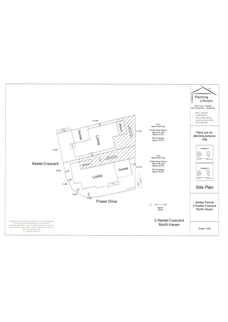 Fifth view of Homely land listing, Lot 1/2 Kestel Crescent, North Haven SA 5018