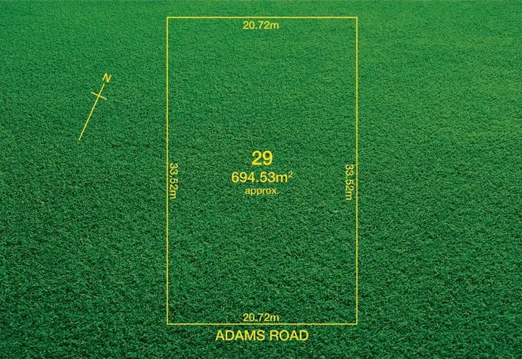 Main view of Homely land listing, 29 Adams Road, Elizabeth Park SA 5113