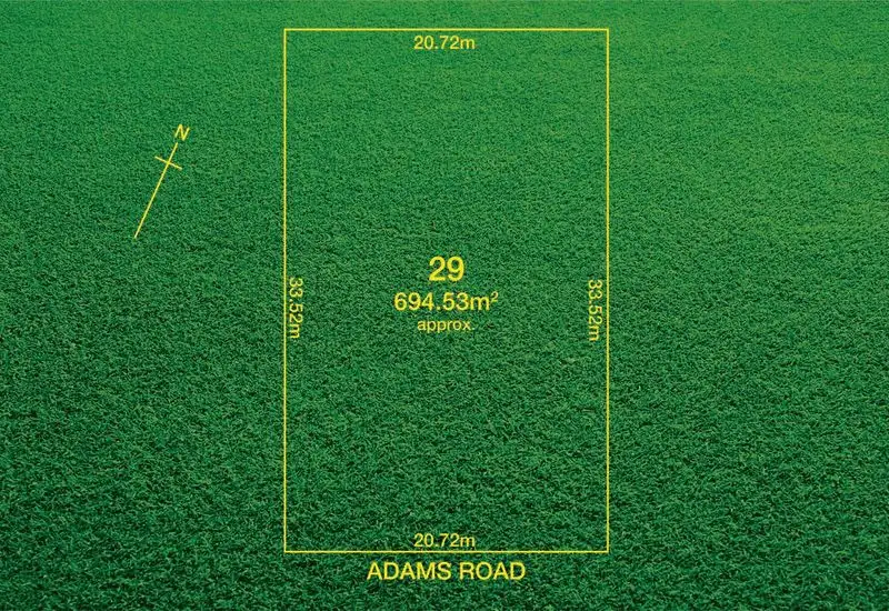 Main view of Homely land listing, 29 Adams Road, Elizabeth Park SA 5113