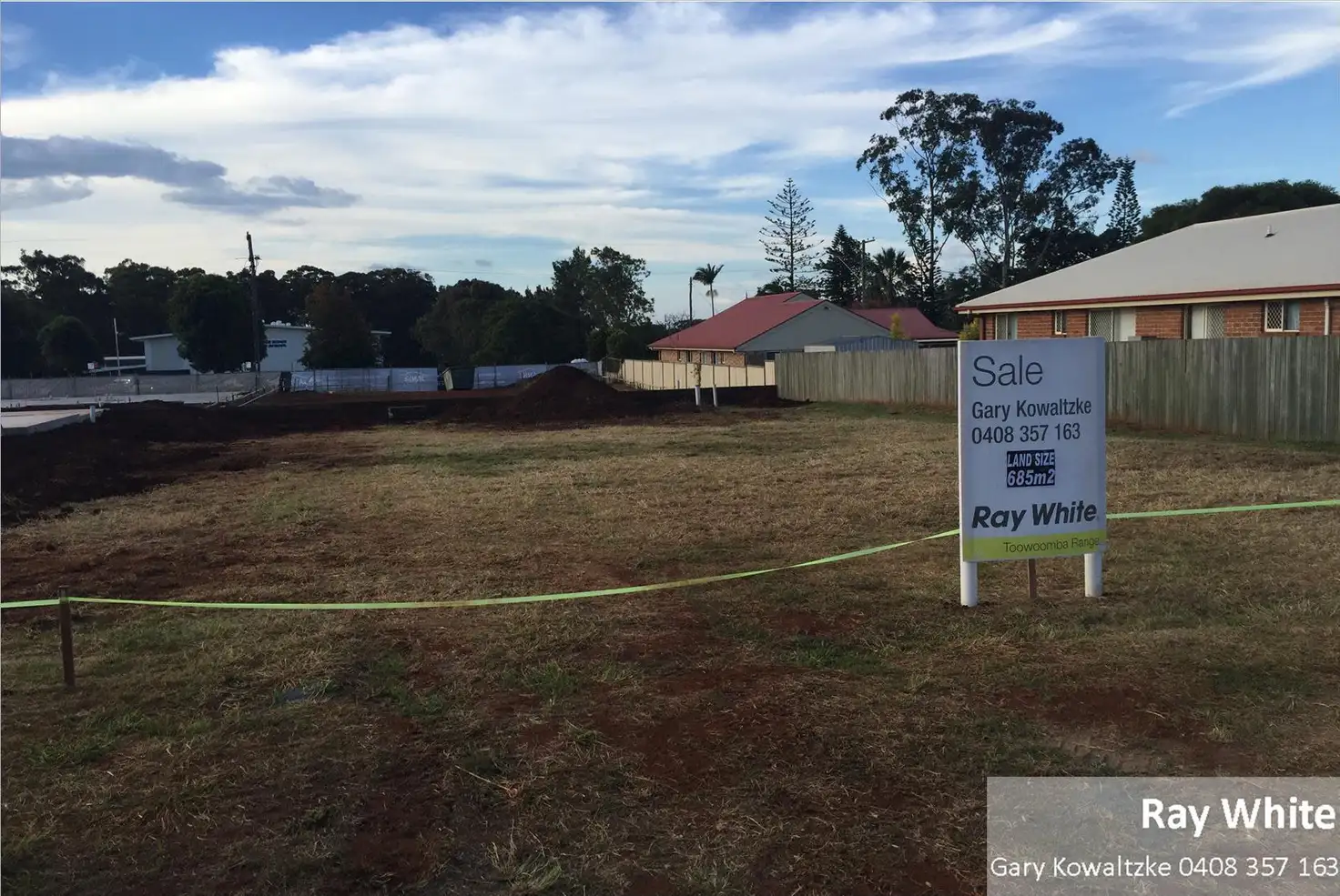Main view of Homely land listing, 21 Oldfield Street, Middle Ridge QLD 4350