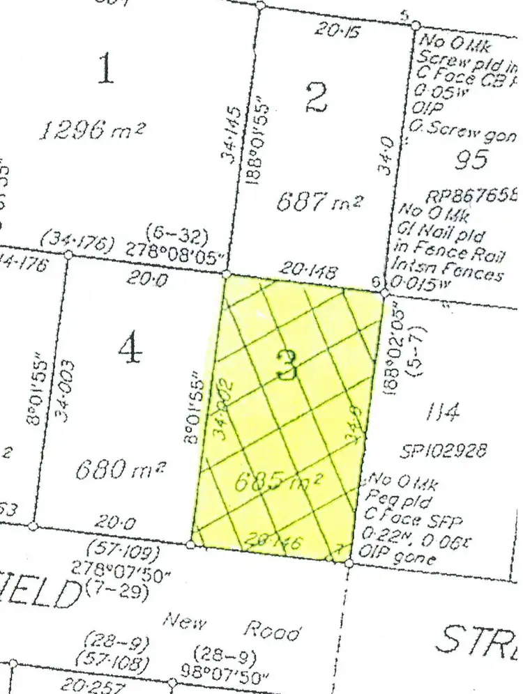 Third view of Homely land listing, 21 Oldfield Street, Middle Ridge QLD 4350