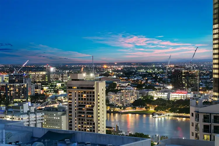 Second view of Homely apartment listing, 2603/79 Albert Street, Brisbane QLD 4000