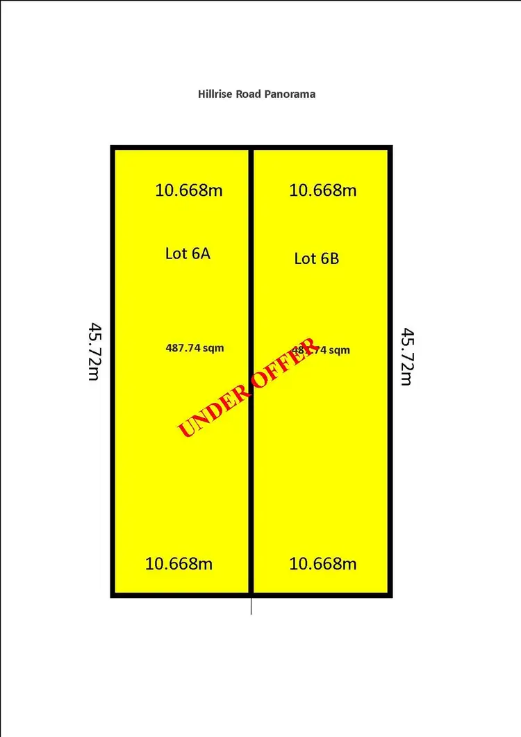 LOT 6B Hillrise Road, Panorama SA 5041