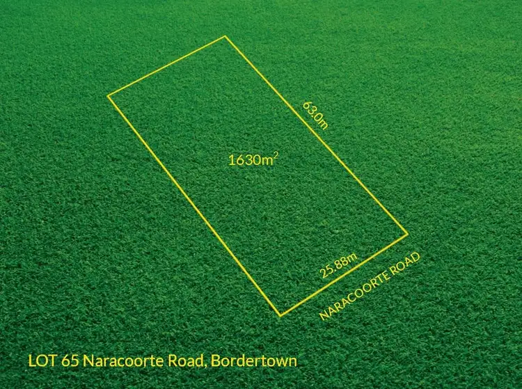 Main view of Homely land listing, Lot 65 Naracoorte Road, Bordertown SA 5268