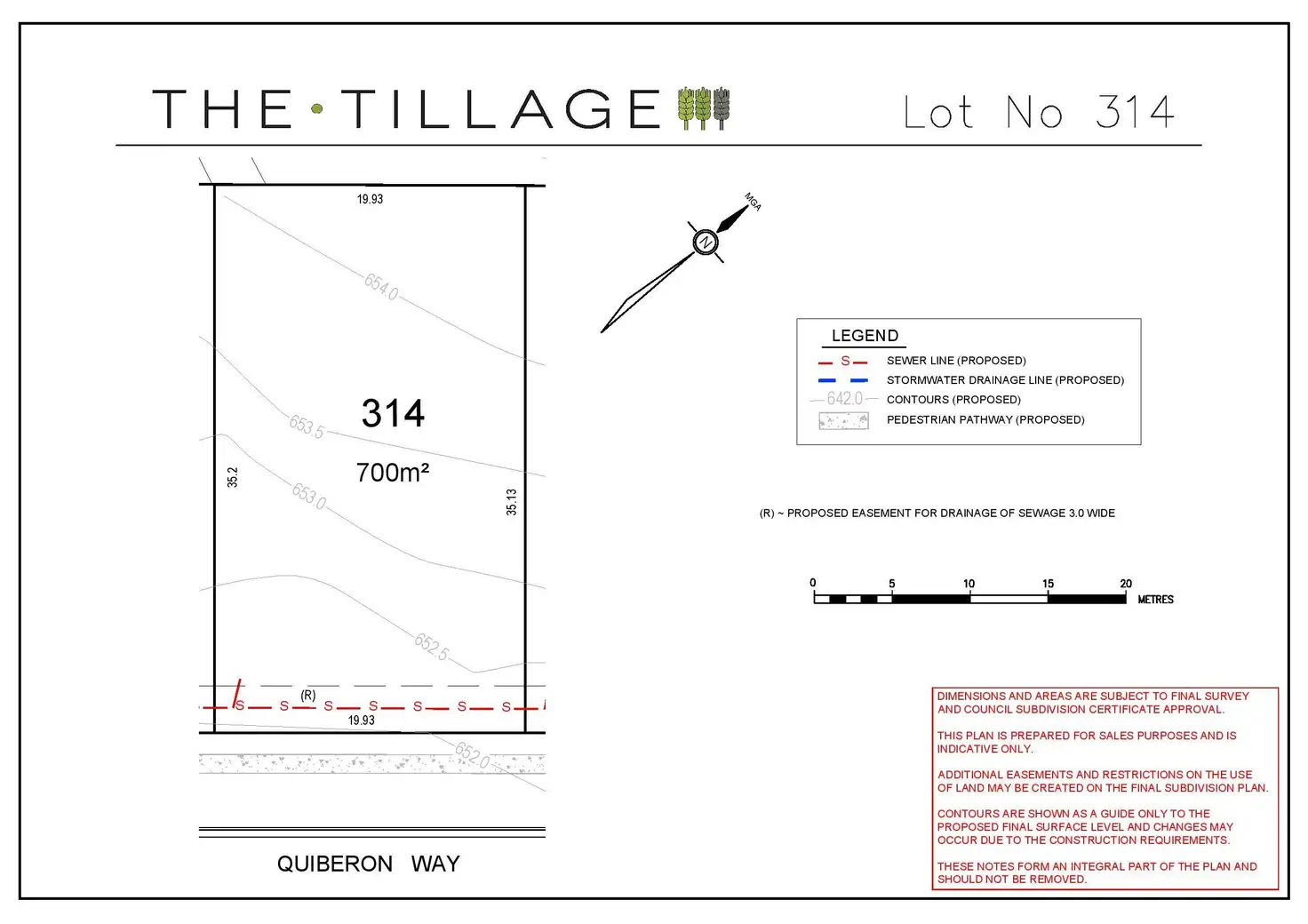 Main view of Homely land listing, Lot 314 Quiberon Way, Goulburn NSW 2580