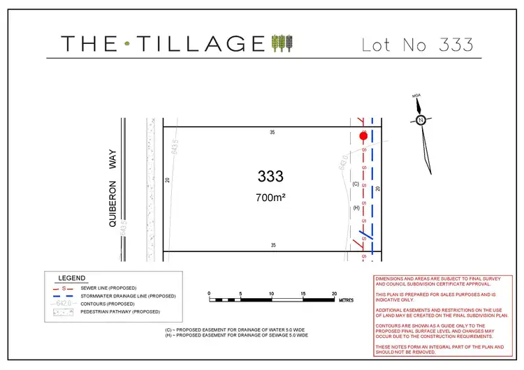 Third view of Homely land listing, Lot 333 Quiberon Way, Goulburn NSW 2580