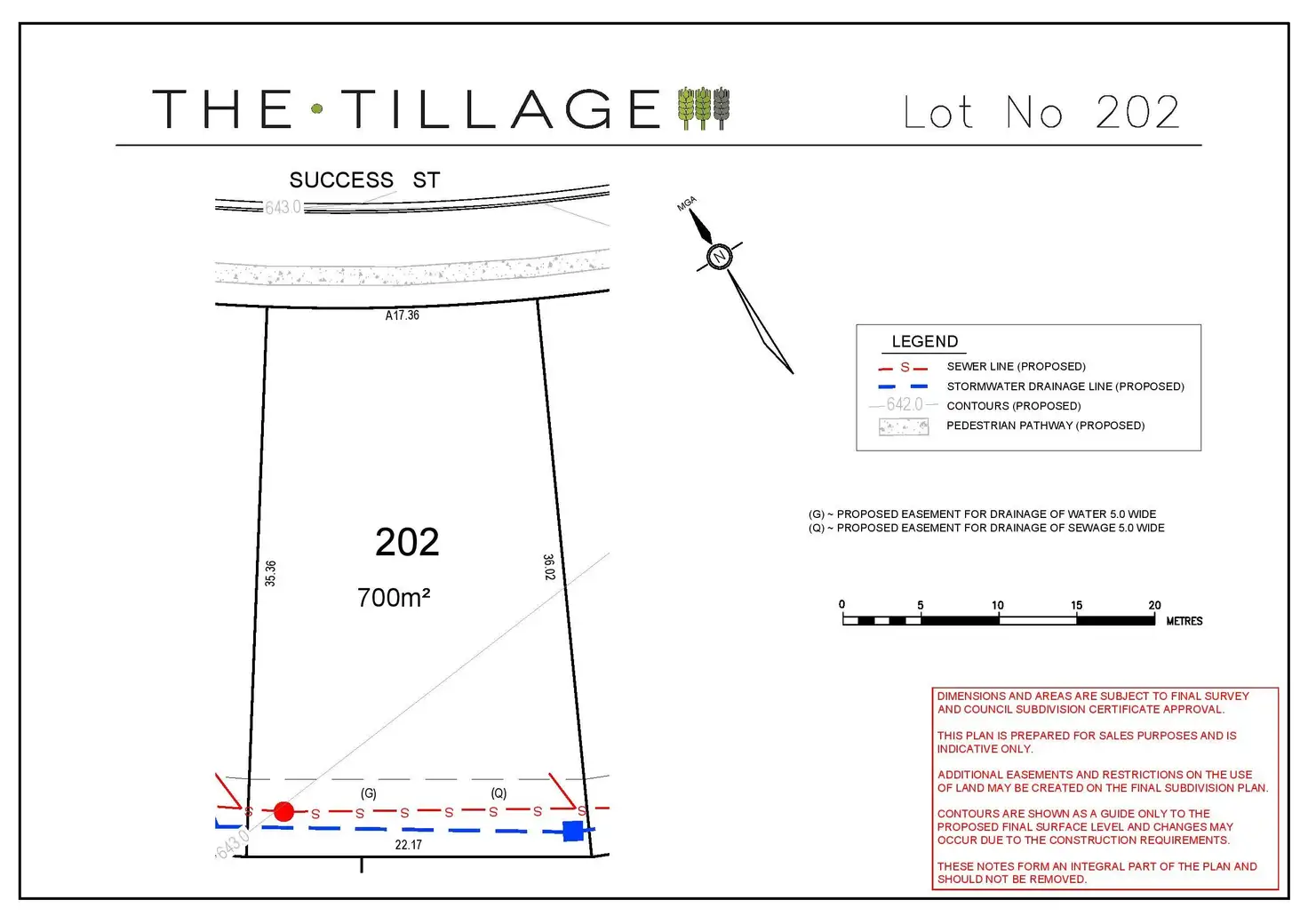 Main view of Homely land listing, Lot 202 Success Street, Goulburn NSW 2580