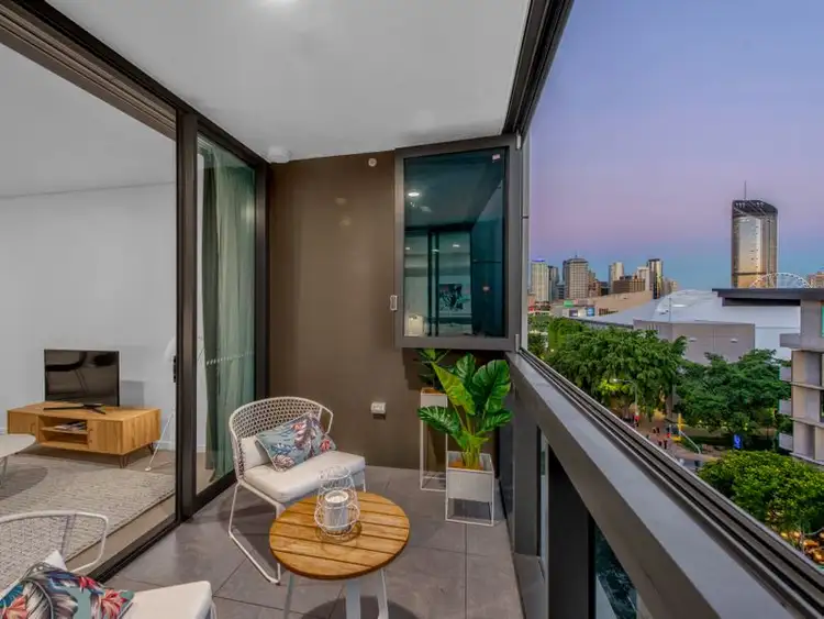 Second view of Homely apartment listing, 1007/109 Melbourne Street, South Brisbane QLD 4101