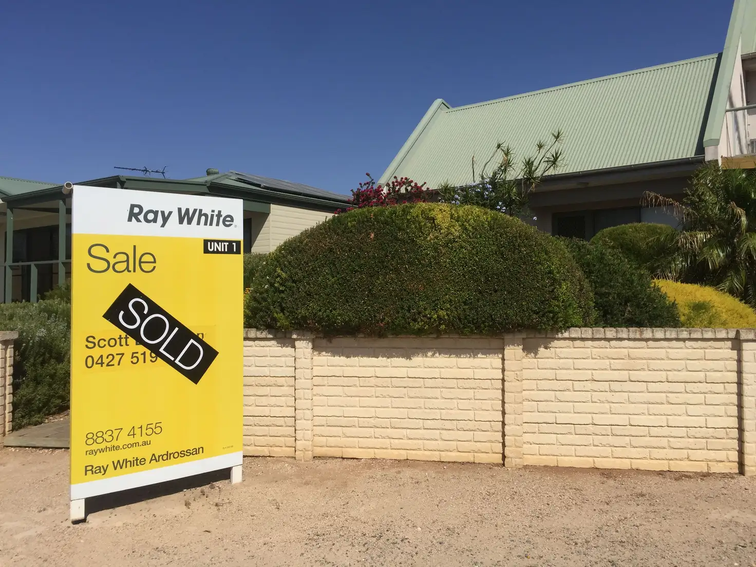 Main view of Homely unit listing, Unit 1/6-8 Rowe Terrace, Ardrossan SA 5571