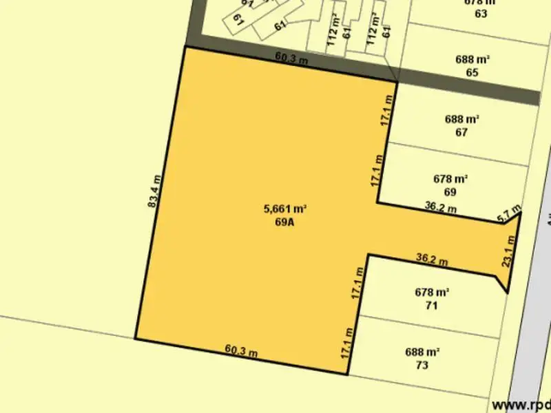 Main view of Homely land listing, 69a Albert Street, Goodna QLD 4300
