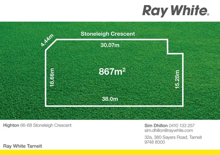 66-68 stoneleigh cresent, Highton VIC 3216