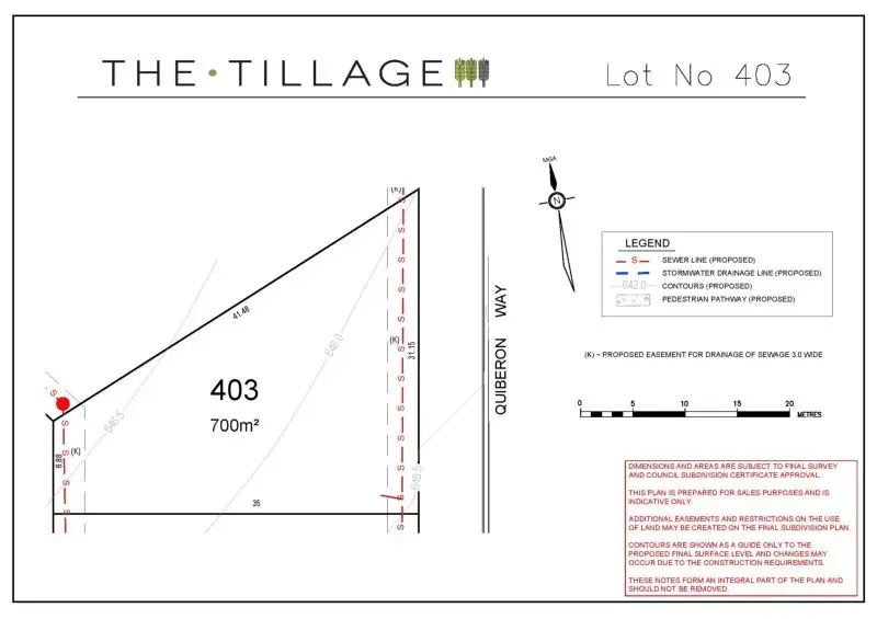 Main view of Homely land listing, Lot 403 Quiberon Way, Goulburn NSW 2580