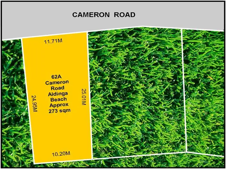 Second view of Homely land listing, 62a Cameron Road, Aldinga Beach SA 5173