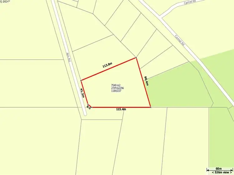 Second view of Homely land listing, 57 Ash Road, Carmel WA 6076