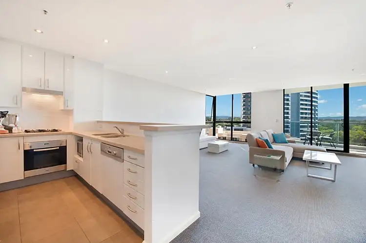 Second view of Homely apartment listing, 1 Aqua Street, Southport QLD 4215