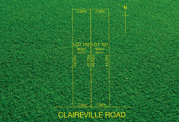 Main view of Homely land listing, 62B (Lot 702) Clairville Road, Campbelltown SA 5074