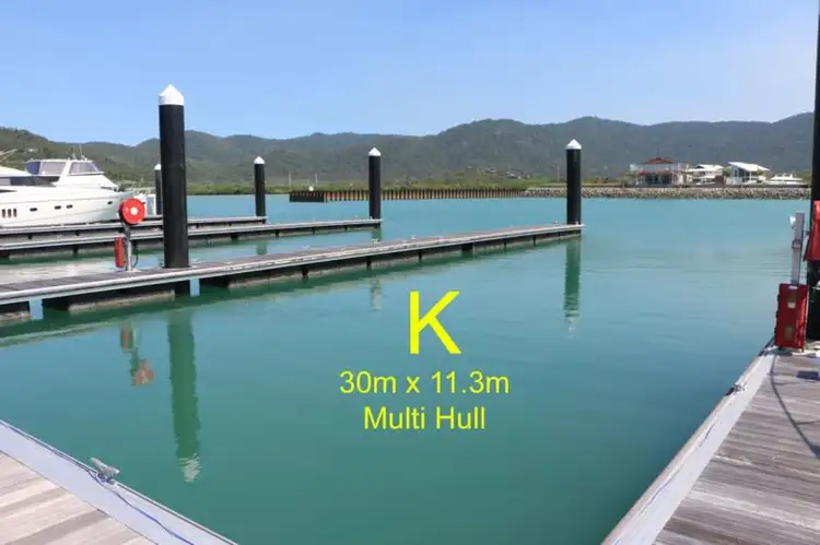 Marina Berth K Port Of Airlie, Airlie Beach QLD 4802