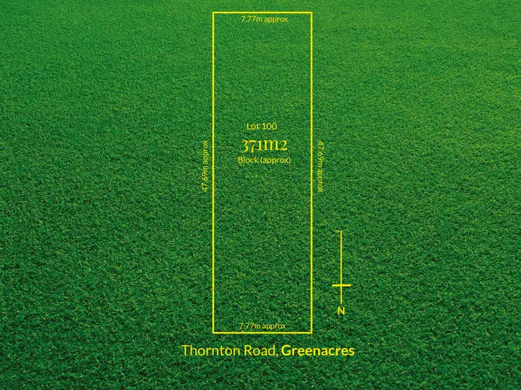 Lot 100/21 Thornton Road, Greenacres SA 5086