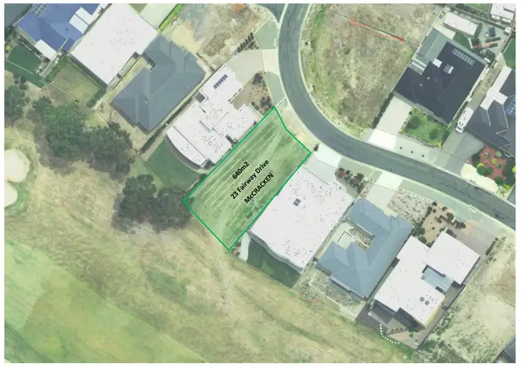 Second view of Homely land listing, 23 Fairway Drive, Mccracken SA 5211