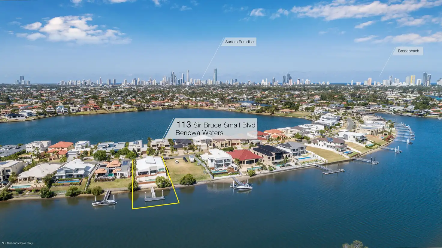 Main view of Homely house listing, 113 Sir Bruce Small Boulevard, Benowa Waters QLD 4217