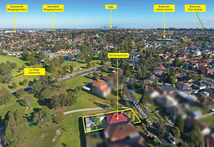 Second view of Homely house listing, 24 Clements Grove, Reservoir VIC 3073