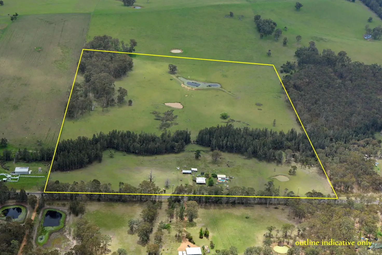 Main view of Homely rural property listing, 840 Sandy Creek Road, Quorrobolong NSW 2325