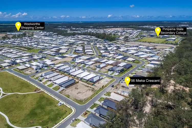 Second view of Homely land listing, 56 Mieka Crescent, Pimpama QLD 4209