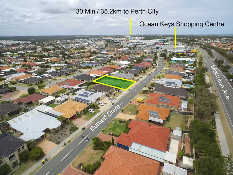 Second view of Homely land listing, 43 Burnett Drive, Clarkson WA 6030