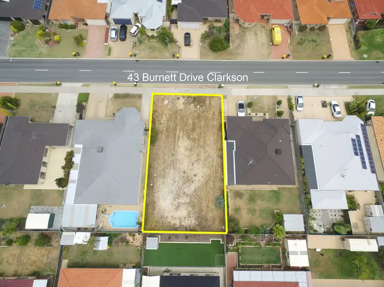 Fourth view of Homely land listing, 43 Burnett Drive, Clarkson WA 6030