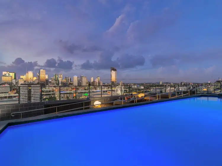 Second view of Homely apartment listing, 1510/109 Melbourne Street, South Brisbane QLD 4101