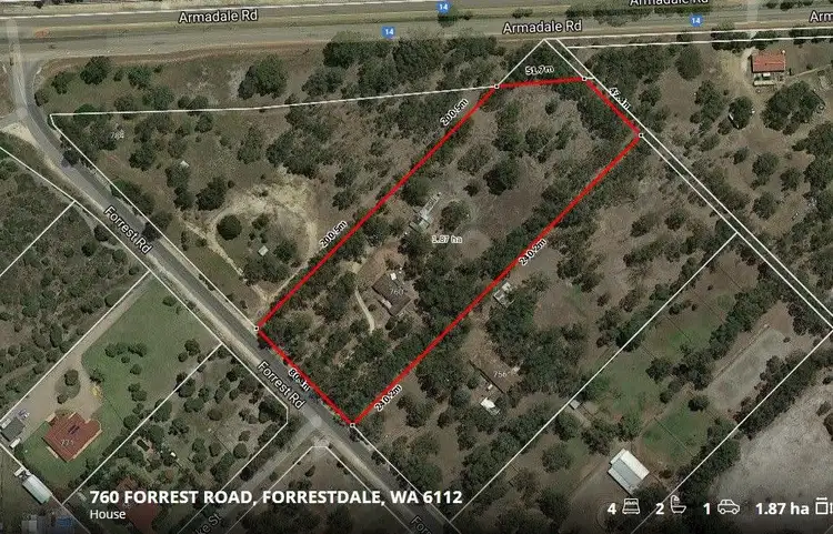 Second view of Homely rural property listing, 760 Forrest Road, Forrestdale WA 6112