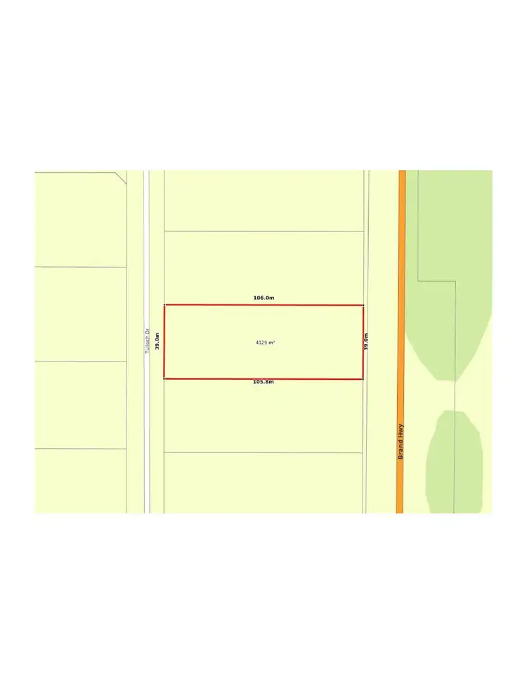 Second view of Homely land listing, 50 Tulloch Drive, Dongara WA 6525