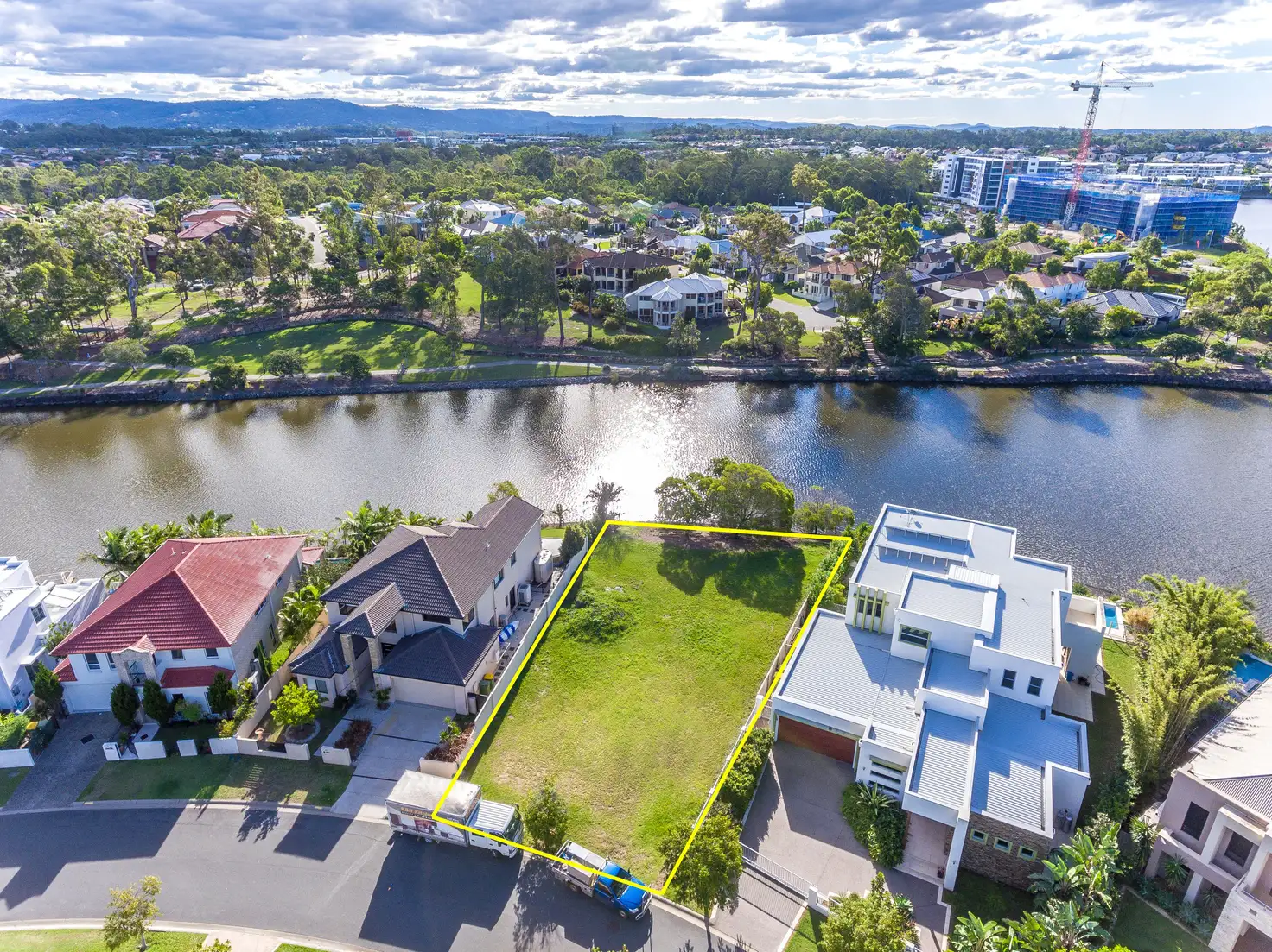 Main view of Homely land listing, 13 Valetta Crescent, Varsity Lakes QLD 4227