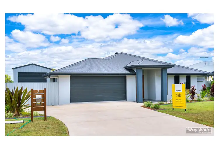 Main view of Homely house listing, 3 Leitrim Court, Parkhurst QLD 4702