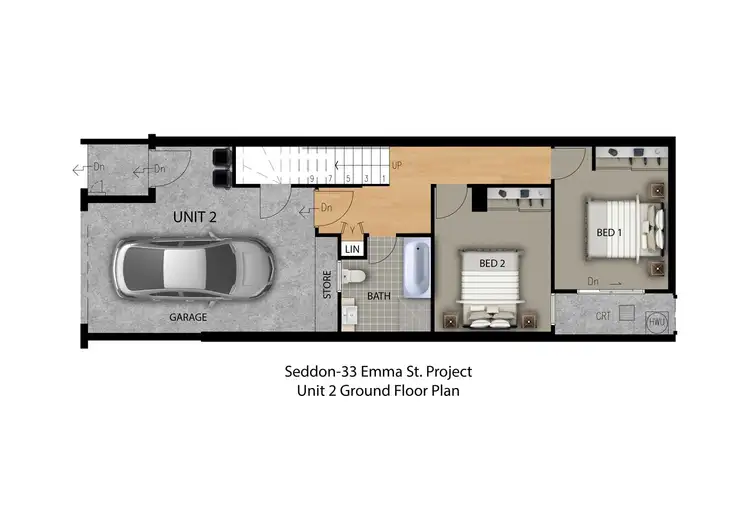 Fifth view of Homely townhouse listing, 2/33 and 4 Emma Street, Seddon VIC 3011