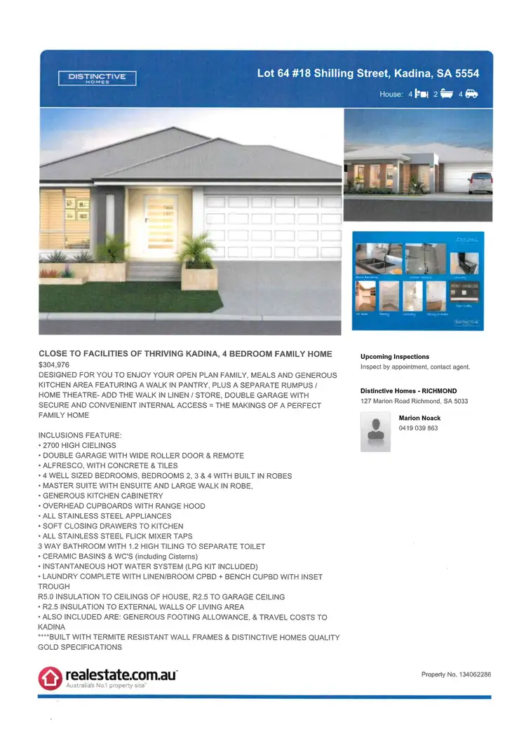 Third view of Homely land listing, 18 (Lot 64) Schilling Street, Kadina SA 5554