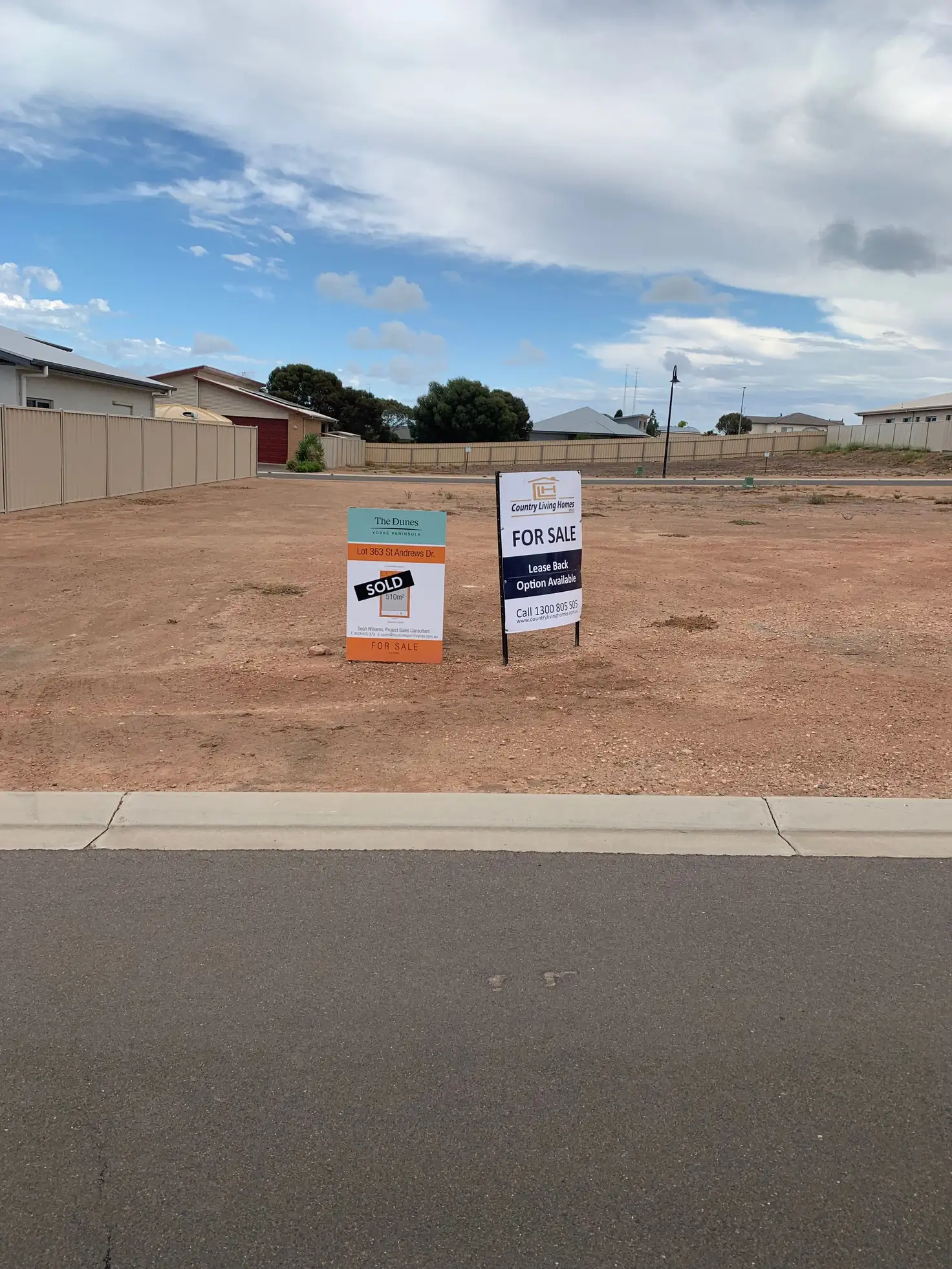 Main view of Homely land listing, 16 (Lot 363) St Andrews Drive, Port Hughes SA 5558