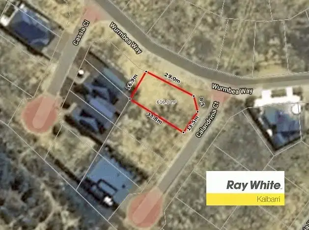 Main view of Homely land listing, LOT 196, 2 Calandrinia Court, Kalbarri WA 6536