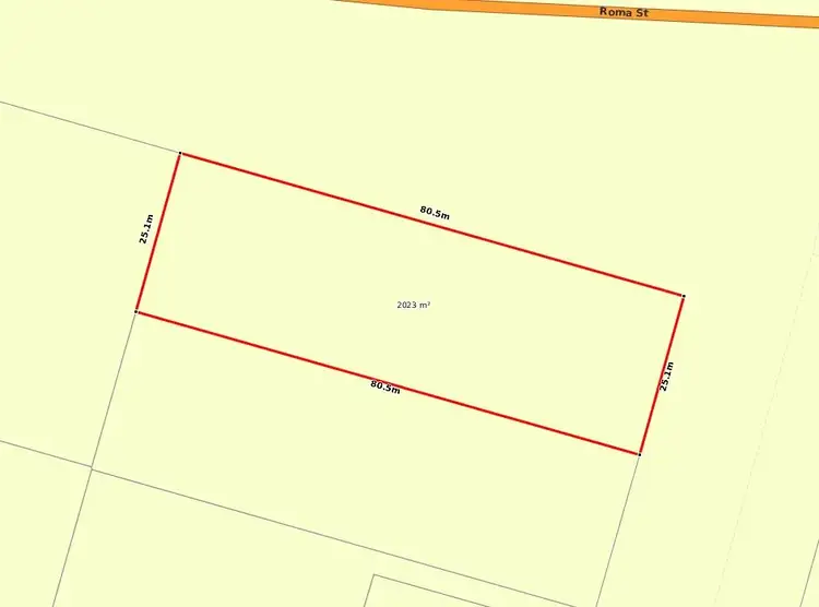 Main view of Homely land listing, 1 Station Street, Yuleba QLD 4427