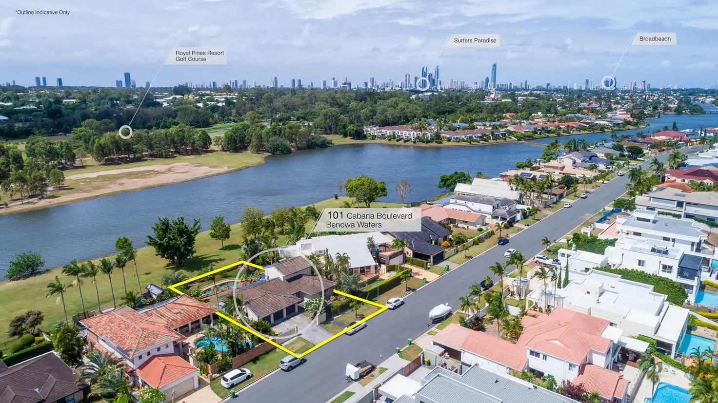 Main view of Homely house listing, 101 Cabana Boulevard, Benowa Waters QLD 4217