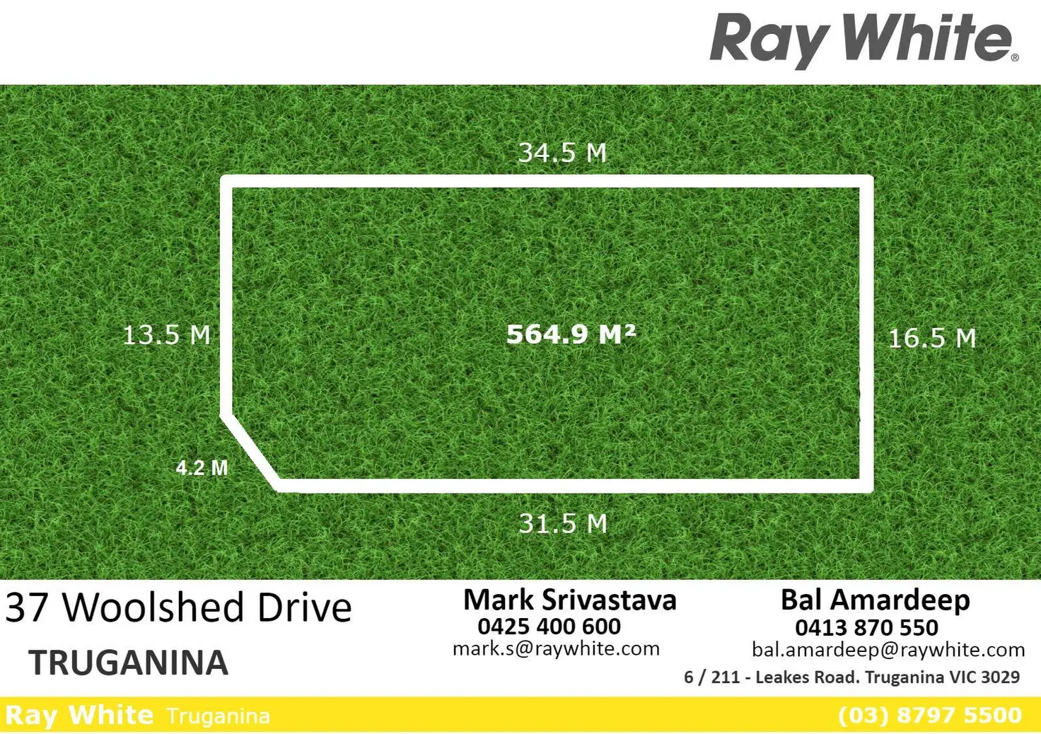 Main view of Homely land listing, 37 Woolshed Drive, Truganina VIC 3029