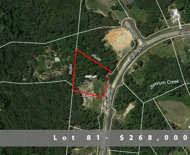 Main view of Homely land listing, 81-88 Spring Crescent, Kuranda QLD 4881