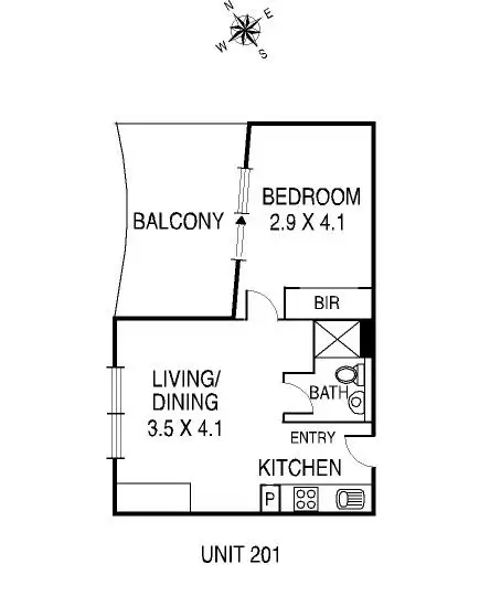 Fifth view of Homely apartment listing, 201/903 Dandenong Road, Malvern East VIC 3145