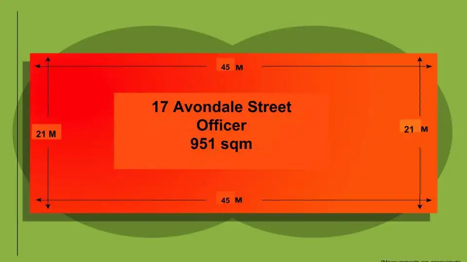Main view of Homely land listing, 17 Avondale Street, Officer VIC 3809
