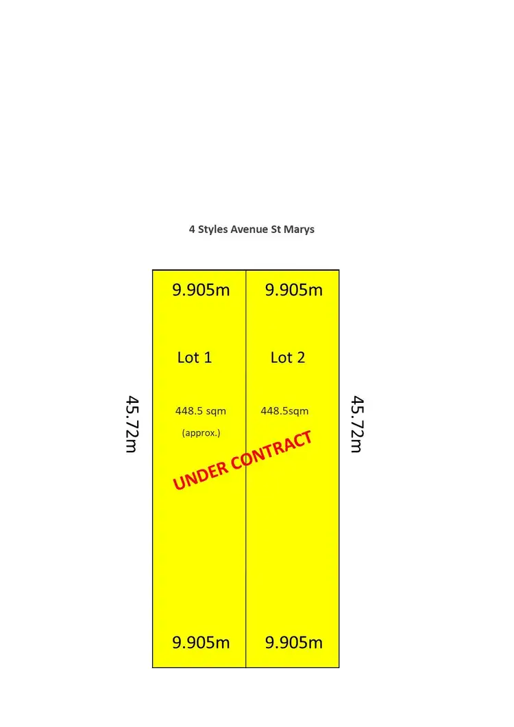 Lot 2 4 Styles Avenue, St Marys SA 5042