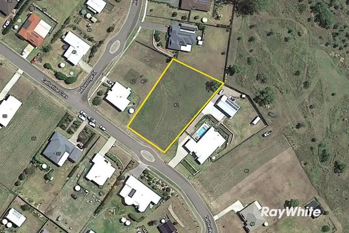 Main view of Homely land listing, 42 Catherine Crescent, Kingsthorpe QLD 4400