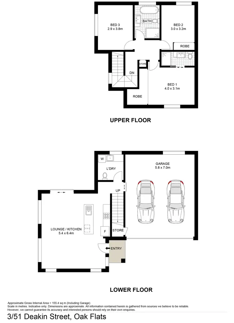 Third view of Homely townhouse listing, 3/51 Deakin Street, Oak Flats NSW 2529
