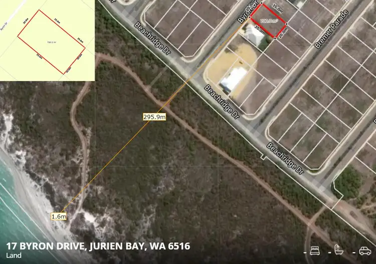 Second view of Homely land listing, Lot 1011, 17 Byron Drive, Jurien Bay WA 6516