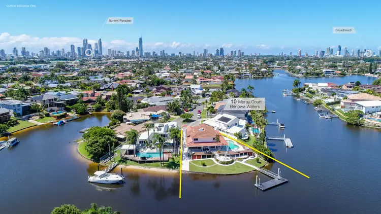 Second view of Homely house listing, 10 Moray Court, Benowa Waters QLD 4217